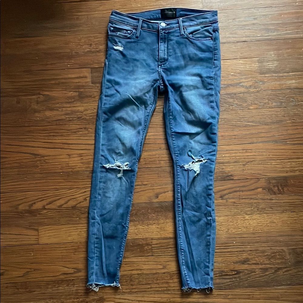 Black Orchid Noah Ankle Fray Jeans